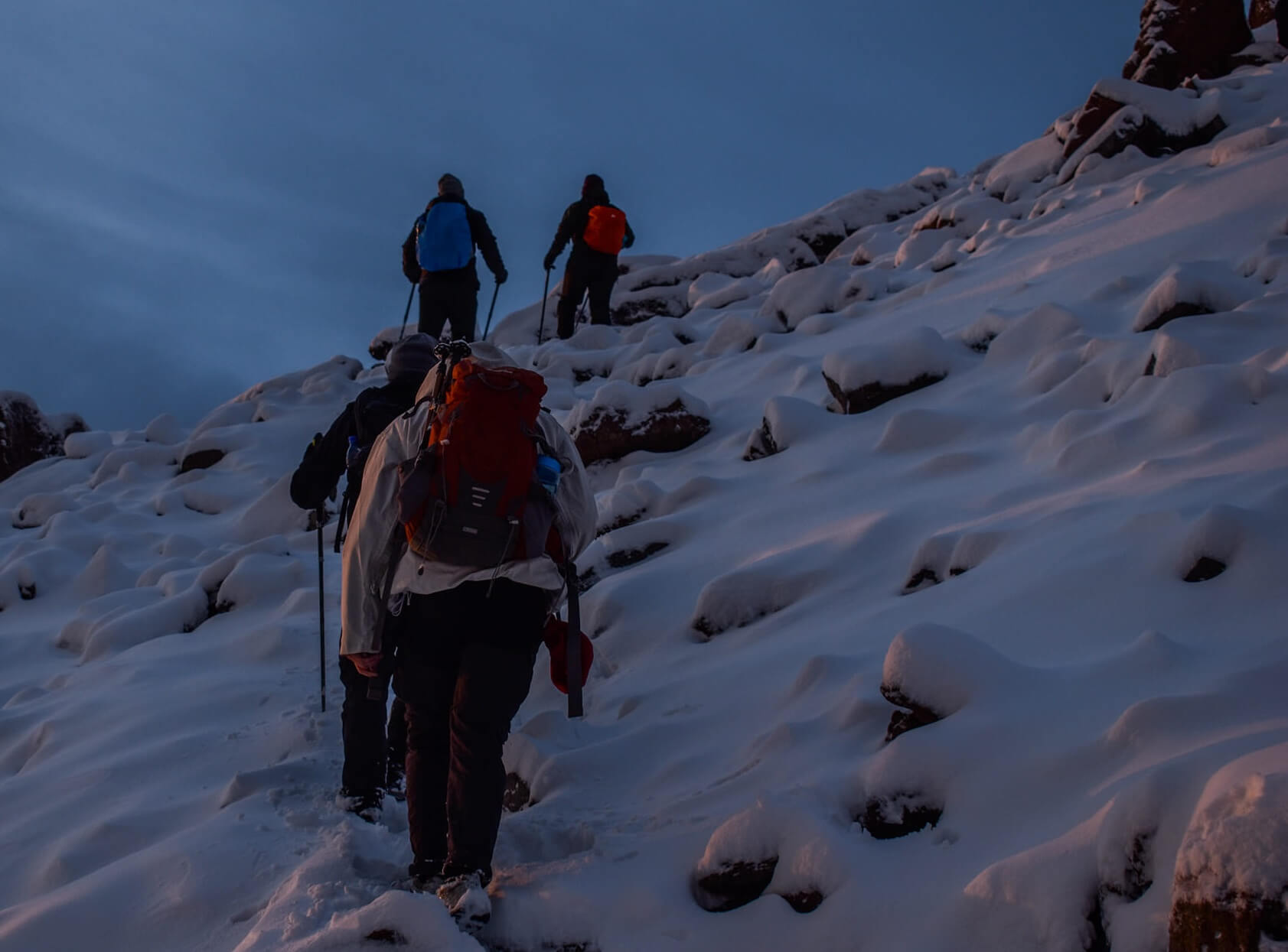 Mount Kenya climbing