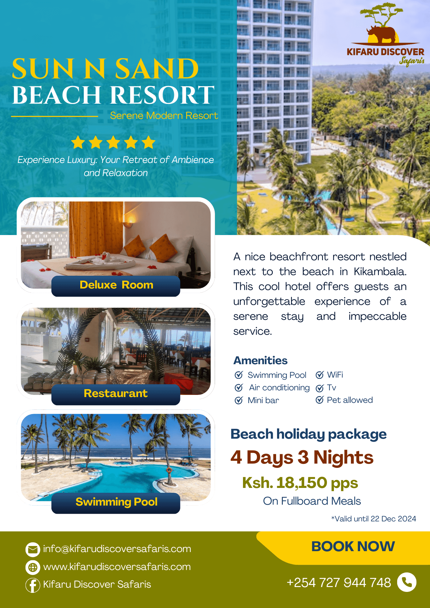 Sun N Sand Beach Resort rates