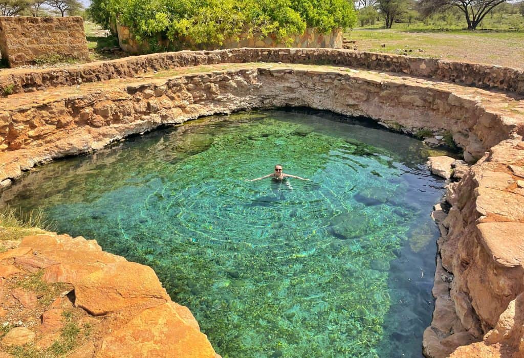 Buffalo Springs natural pool