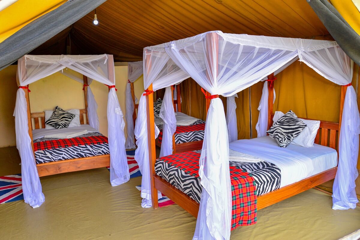 Family Safari on Budget tented camps for African Safari Cost for Family of 4