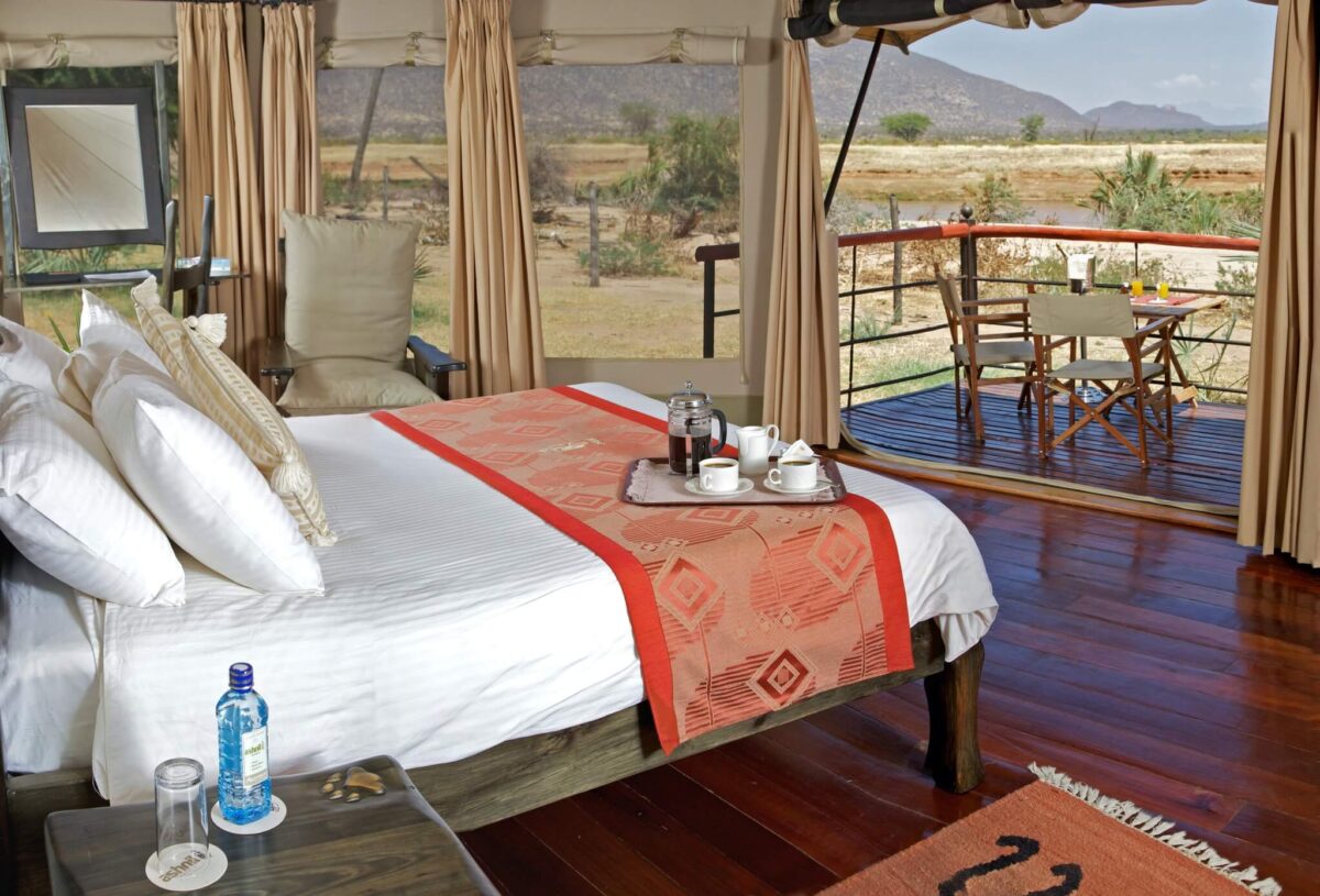 Ashnil Samburu Camp luxury accommodation on Kenya Safari