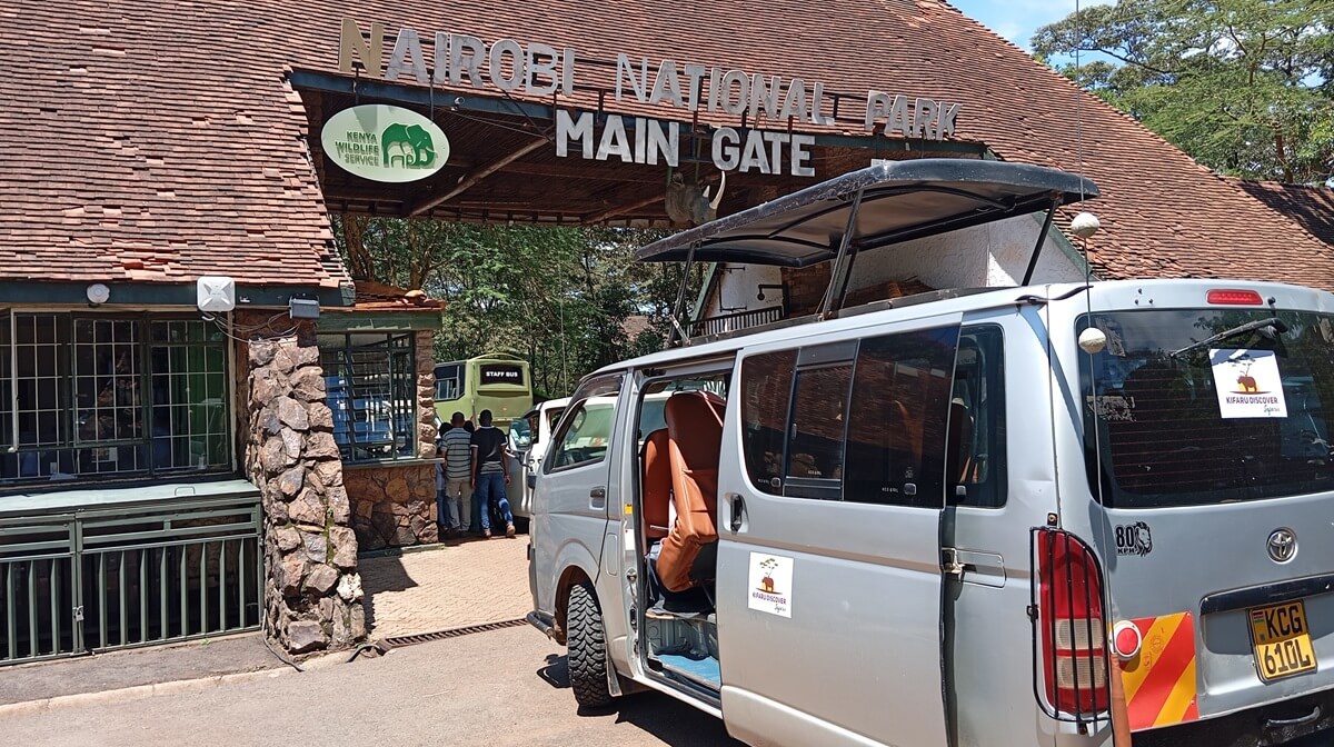 Nairobi National Park Tour Van Charges