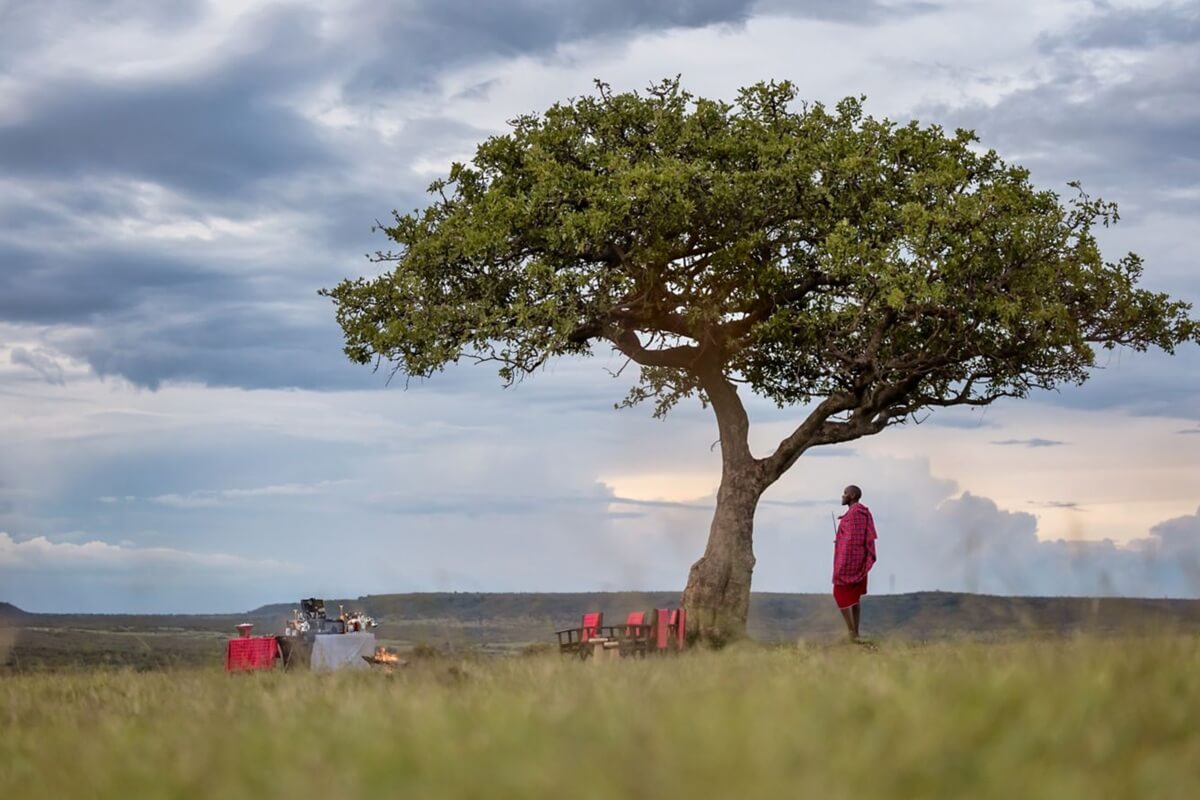Sundowner at Marriott Maasai Mara