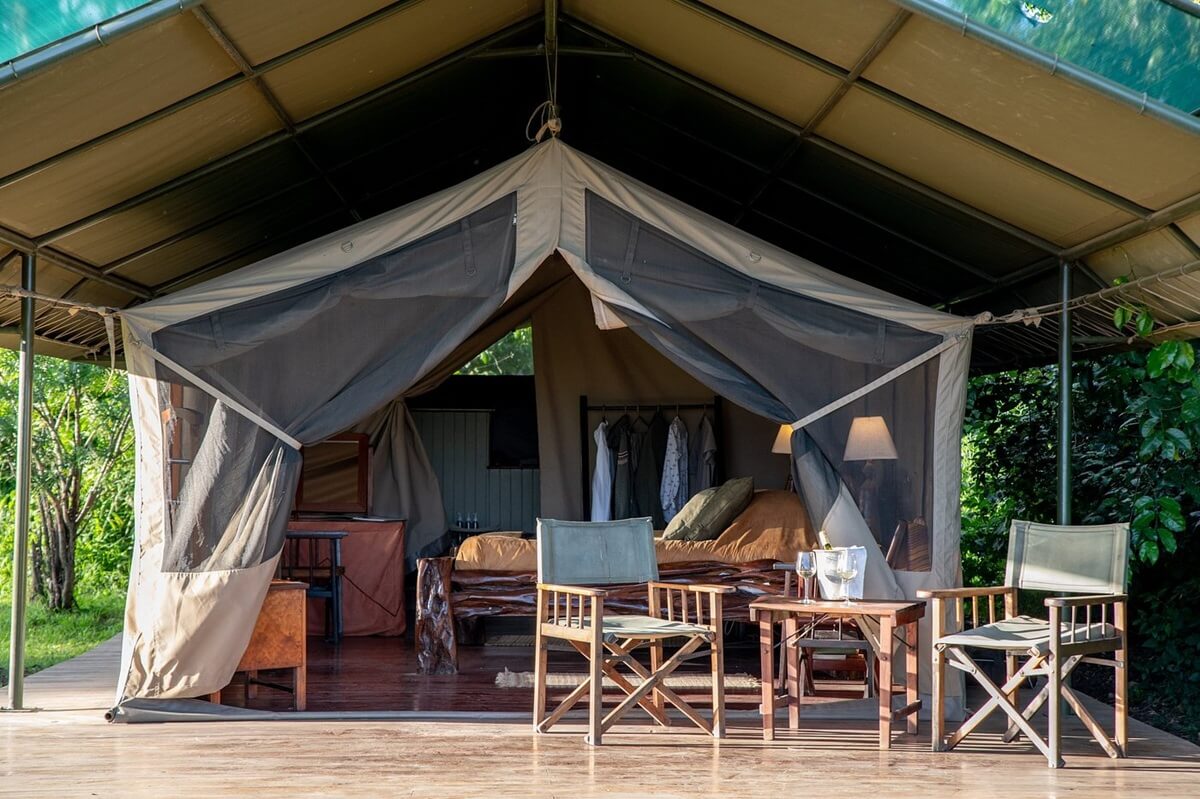 Governor's camp Masai Mara tent exterior