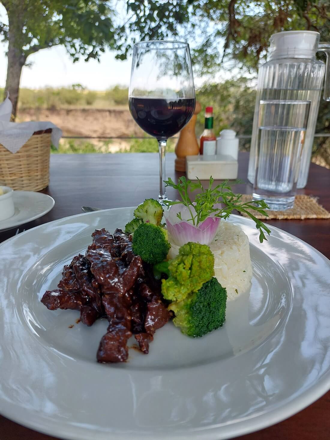 Dinner at Ilkeliani camp Maasai Mara