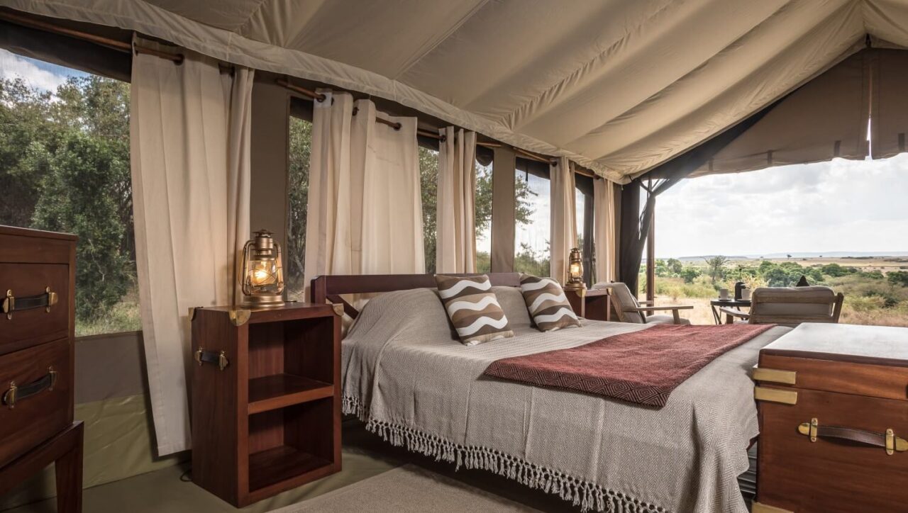Single room at Entim Main Camp