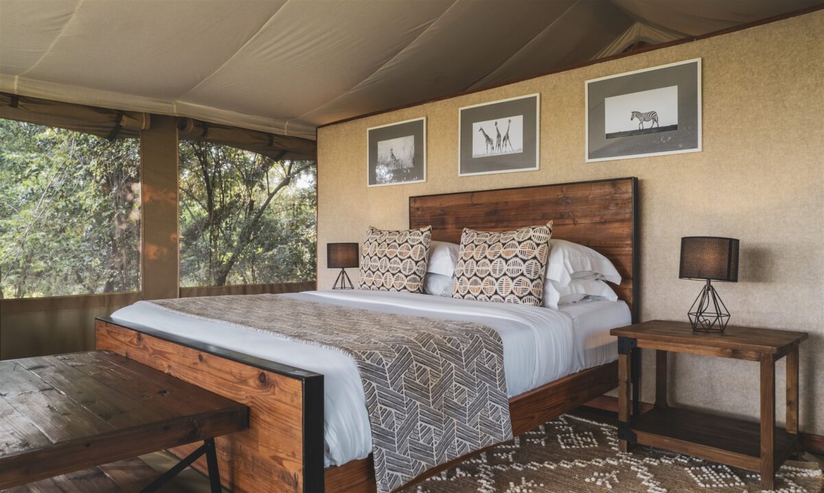 A single room at Lerai Safari camp Maasai Mara