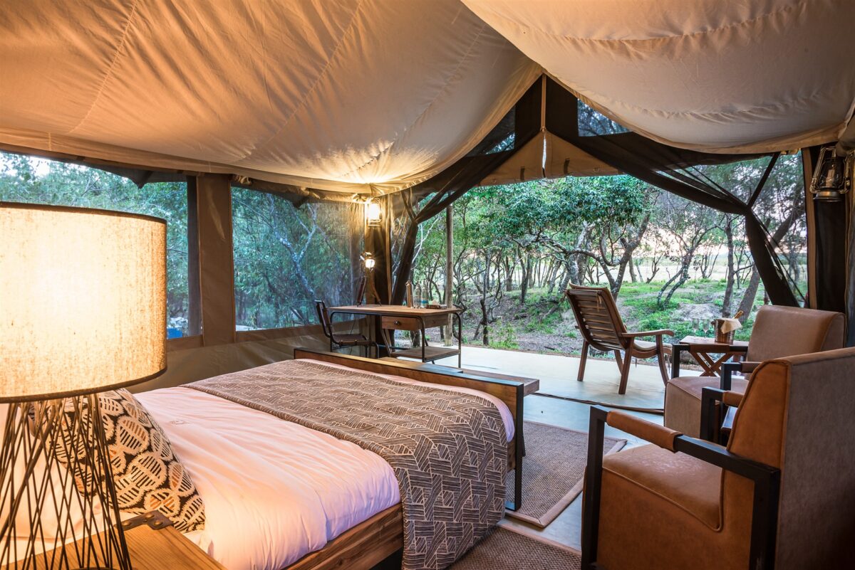 View from inside Lerai safari camp