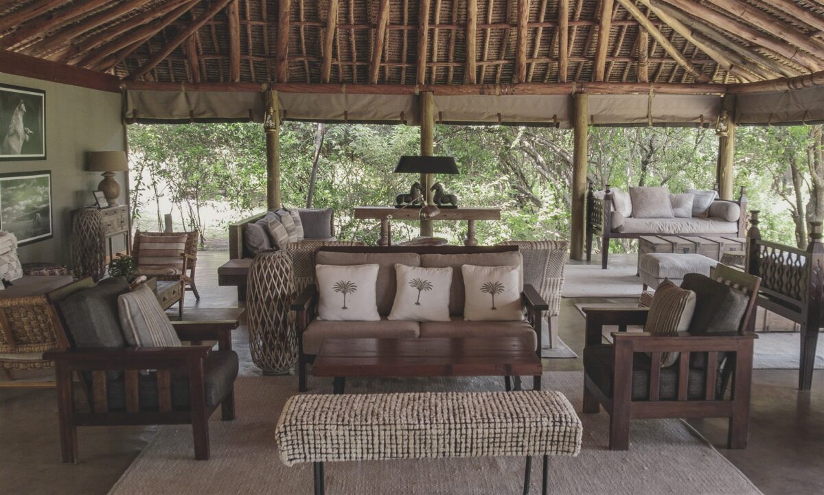 Lounge area Lerai Safari Camp Maasai Mara
