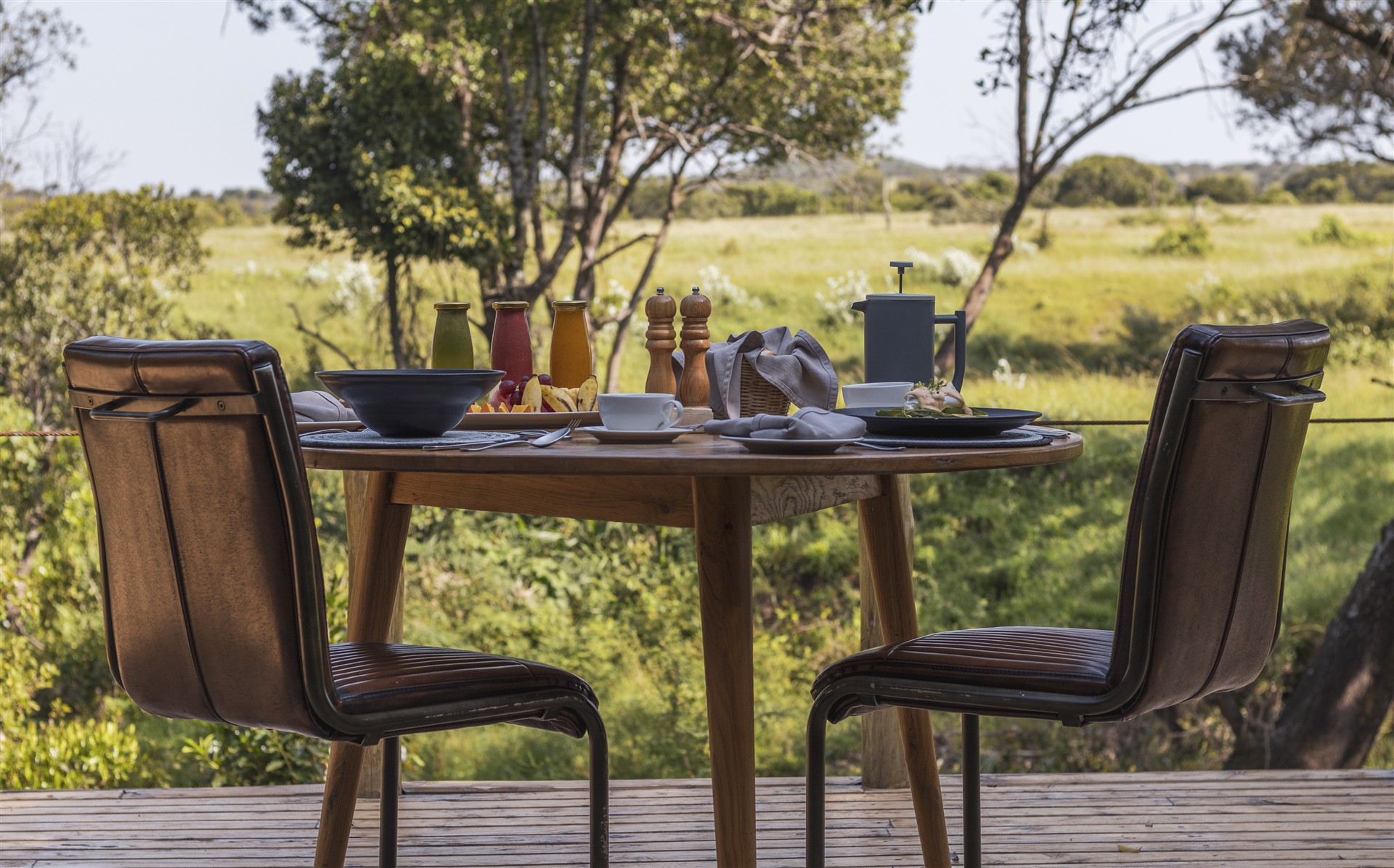 Dining at Lerai Safari Camp Maasai Mara