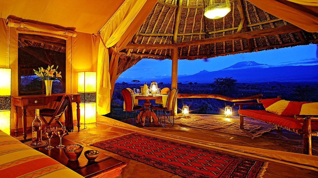 Elewana Tortilis Camp in Amboseli National Park 